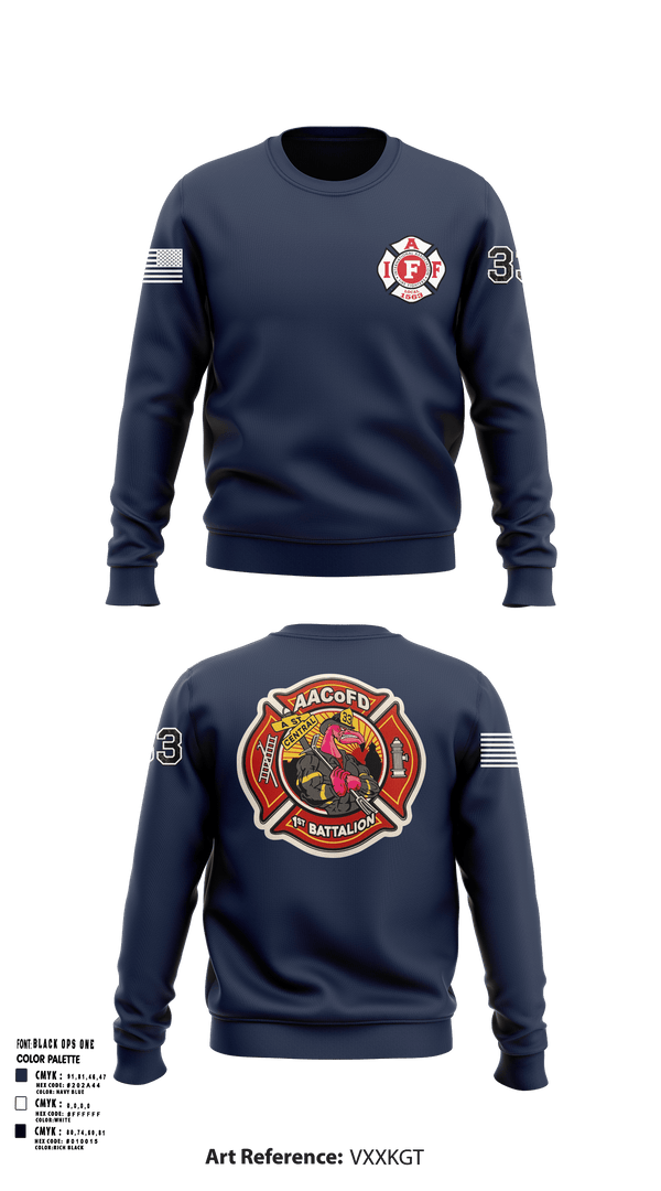 Crew Neck Sweatshirt, Glen Burnie, Fire Department, Teamtime, Team time, sublimation, custom sports apparel, team uniforms, spirit wear, spiritwear, sports uniforms, custom shirts, team store, custom team store, fundraiser sports, apparel fundraiser