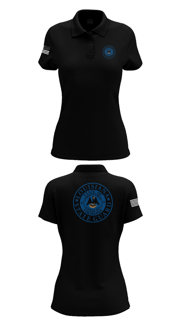 Womens Short Sleeve Performance Polo, 1st Area Command, , Teamtime, Team time, sublimation, custom sports apparel, team uniforms, spirit wear, spiritwear, sports uniforms, custom shirts, team store, custom team store, fundraiser sports, apparel fundraiser