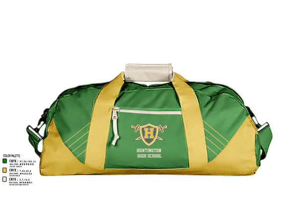Duffle Bag, Huntington High School, Tennis, Teamtime, Team time, sublimation, custom sports apparel, team uniforms, spirit wear, spiritwear, sports uniforms, custom shirts, team store, custom team store, fundraiser sports, apparel fundraiser