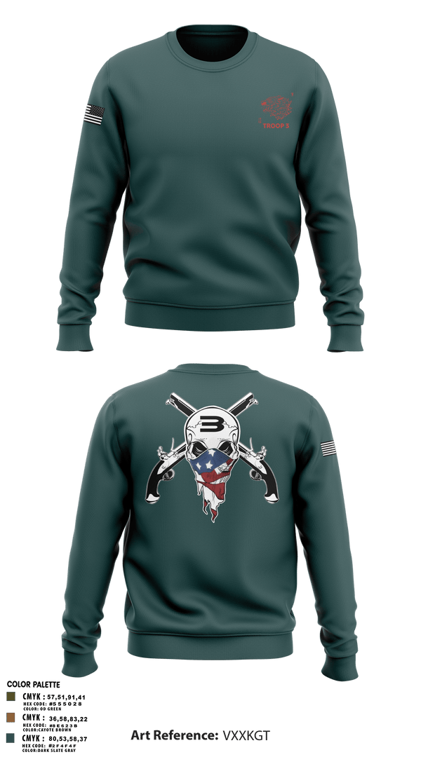 Crew Neck Sweatshirt, Special Boat Team 22, , Teamtime, Team time, sublimation, custom sports apparel, team uniforms, spirit wear, spiritwear, sports uniforms, custom shirts, team store, custom team store, fundraiser sports, apparel fundraiser