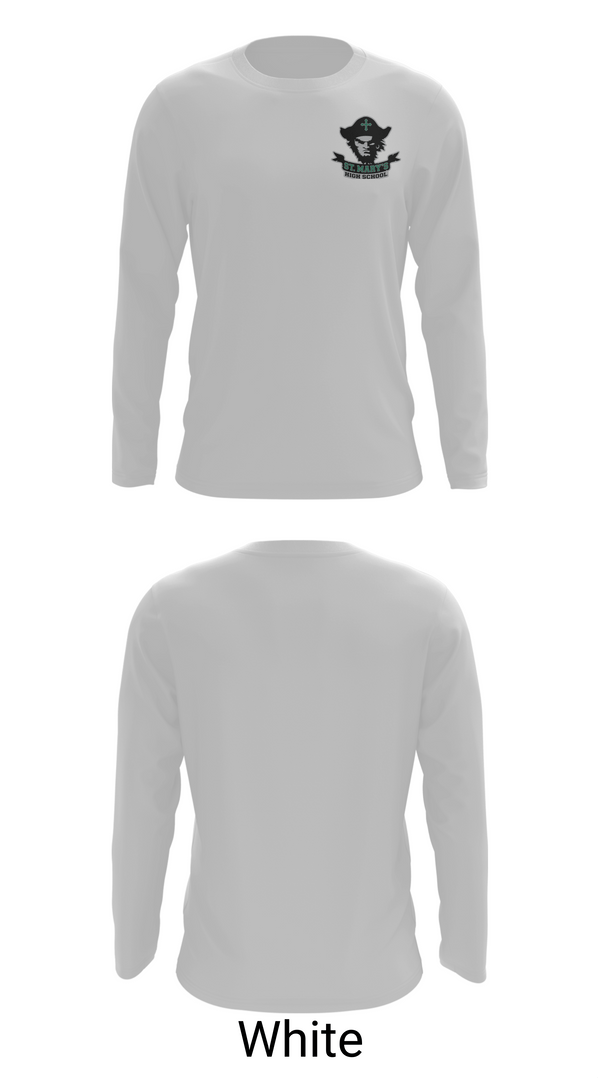 Long Sleeve Performance Shirt, Saint Mary's High School Track & Field, Track & Field, Teamtime, Team time, sublimation, custom sports apparel, team uniforms, spirit wear, spiritwear, sports uniforms, custom shirts, team store, custom team store, fundraiser sports, apparel fundraiser