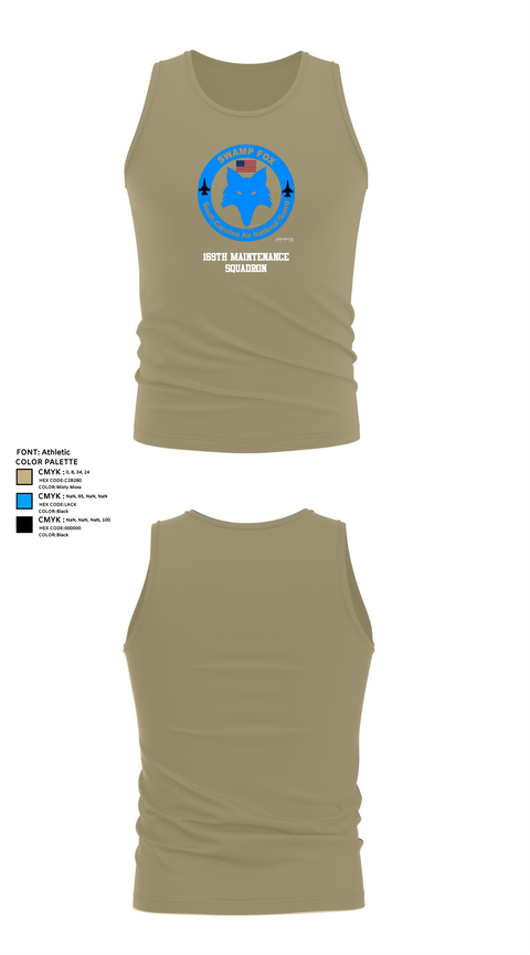 Tank Top, 169th Maintenance Squadron, , Teamtime, Team time, sublimation, custom sports apparel, team uniforms, spirit wear, spiritwear, sports uniforms, custom shirts, team store, custom team store, fundraiser sports, apparel fundraiser