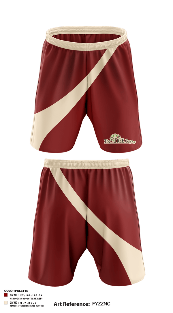 Athletic Shorts With Pockets, The tree guys, , Teamtime, Team time, sublimation, custom sports apparel, team uniforms, spirit wear, spiritwear, sports uniforms, custom shirts, team store, custom team store, fundraiser sports, apparel fundraiser