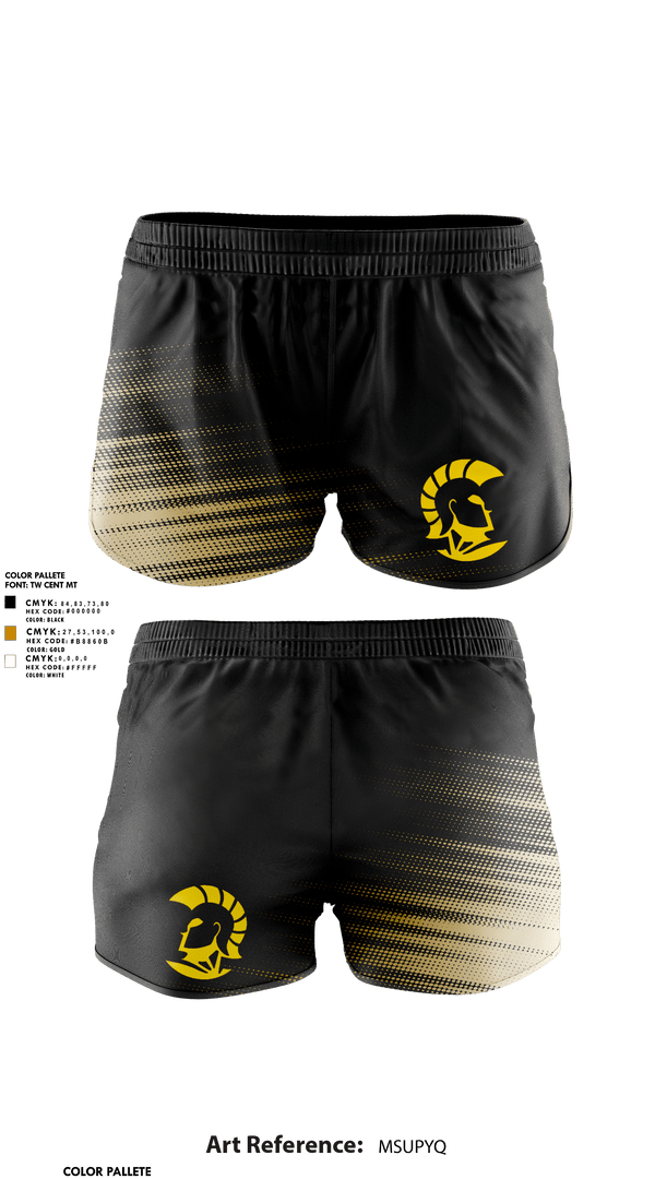 Womens Shorts, El Sausal Middle School, Spirit Store, Teamtime, Team time, sublimation, custom sports apparel, team uniforms, spirit wear, spiritwear, sports uniforms, custom shirts, team store, custom team store, fundraiser sports, apparel fundraiser