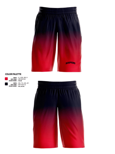 Mens Basketball Shorts, Hoopers, Men's Basketball, Teamtime, Team time, sublimation, custom sports apparel, team uniforms, spirit wear, spiritwear, sports uniforms, custom shirts, team store, custom team store, fundraiser sports, apparel fundraiser