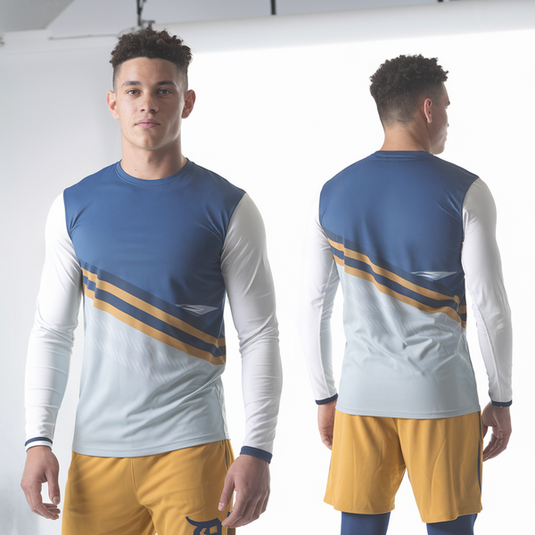 Long Sleeve Performance Shirt, Detroit PAL Flag Football, , Teamtime, Team time, sublimation, custom sports apparel, team uniforms, spirit wear, spiritwear, sports uniforms, custom shirts, team store, custom team store, fundraiser sports, apparel fundraiser