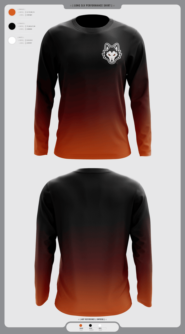 Long Sleeve Performance Shirt, Pawhuska High School Baseball, Baseball, Teamtime, Team time, sublimation, custom sports apparel, team uniforms, spirit wear, spiritwear, sports uniforms, custom shirts, team store, custom team store, fundraiser sports, apparel fundraiser