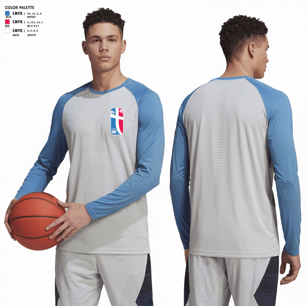 Long Sleeve Performance Shirt, Greer Christian Basketball Association, Men's Basketball, Teamtime, Team time, sublimation, custom sports apparel, team uniforms, spirit wear, spiritwear, sports uniforms, custom shirts, team store, custom team store, fundraiser sports, apparel fundraiser
