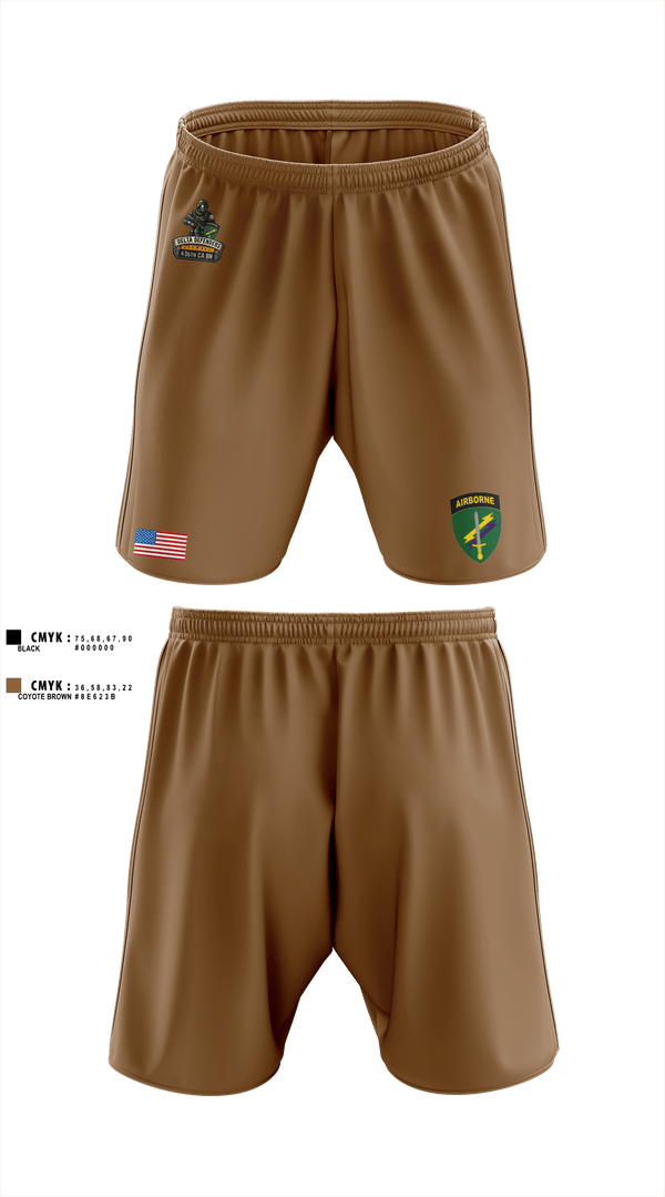 Athletic Shorts With Pockets, D Co 436th CA BN, , Teamtime, Team time, sublimation, custom sports apparel, team uniforms, spirit wear, spiritwear, sports uniforms, custom shirts, team store, custom team store, fundraiser sports, apparel fundraiser