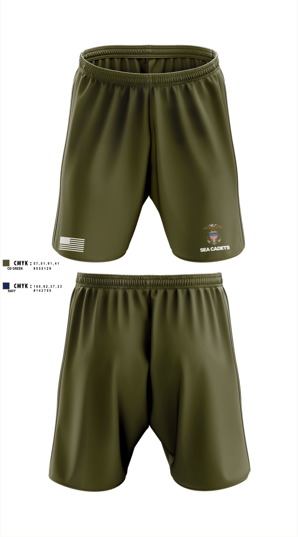 Athletic Shorts With Pockets, US Naval Sea Cadets Shark Division, , Teamtime, Team time, sublimation, custom sports apparel, team uniforms, spirit wear, spiritwear, sports uniforms, custom shirts, team store, custom team store, fundraiser sports, apparel fundraiser