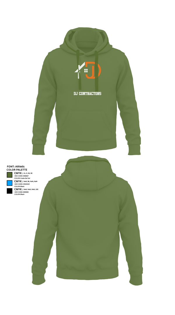 Hoodie, DJ CONTRACTORS, , Teamtime, Team time, sublimation, custom sports apparel, team uniforms, spirit wear, spiritwear, sports uniforms, custom shirts, team store, custom team store, fundraiser sports, apparel fundraiser