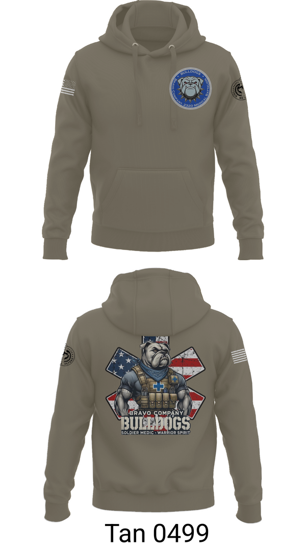 Hoodie, Bravo Company Bulldogs, , Teamtime, Team time, sublimation, custom sports apparel, team uniforms, spirit wear, spiritwear, sports uniforms, custom shirts, team store, custom team store, fundraiser sports, apparel fundraiser
