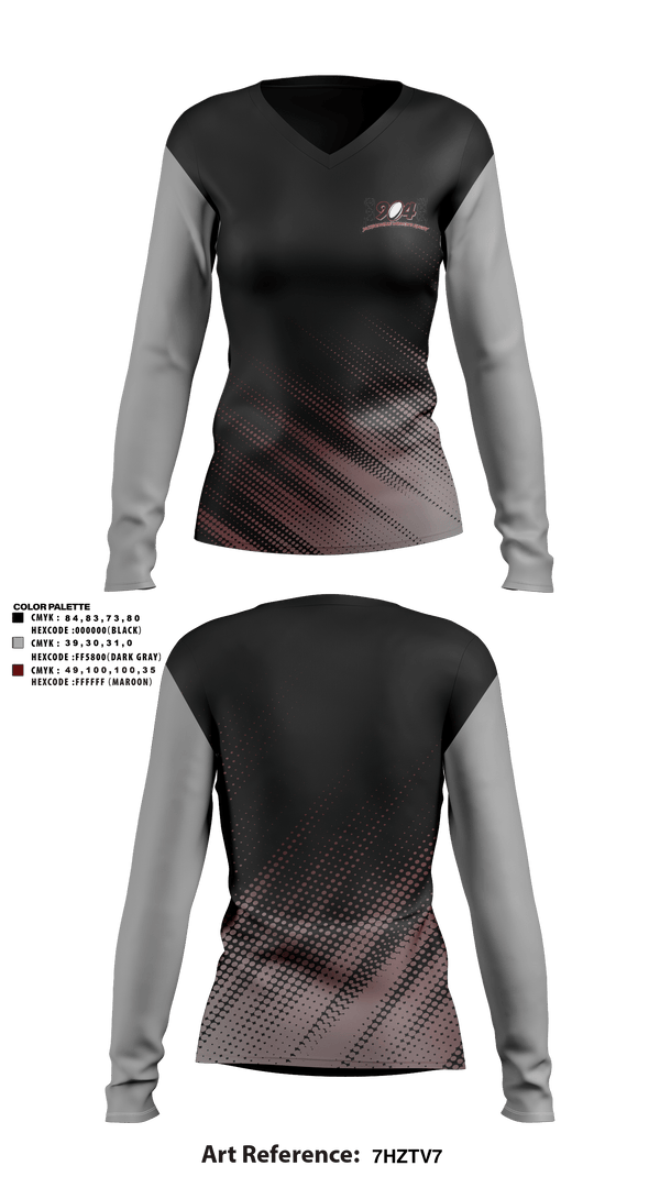 Womens Long Sleeve Vneck Shirt, Jacksonville Women’s rugby, Rugby, Teamtime, Team time, sublimation, custom sports apparel, team uniforms, spirit wear, spiritwear, sports uniforms, custom shirts, team store, custom team store, fundraiser sports, apparel fundraiser