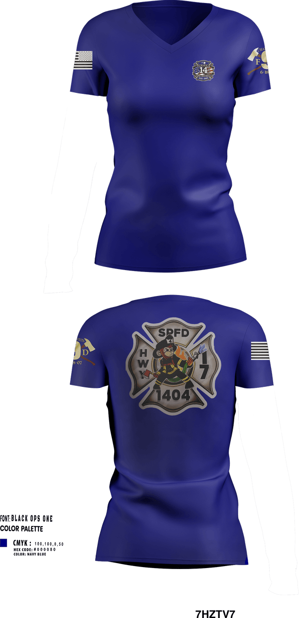Womens Short Sleeve Vneck Shirt, St Pauls Fire, Fire Department, Teamtime, Team time, sublimation, custom sports apparel, team uniforms, spirit wear, spiritwear, sports uniforms, custom shirts, team store, custom team store, fundraiser sports, apparel fundraiser