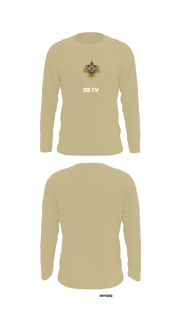 Long Sleeve Performance Shirt, 159 FW, Air Force, Teamtime, Team time, sublimation, custom sports apparel, team uniforms, spirit wear, spiritwear, sports uniforms, custom shirts, team store, custom team store, fundraiser sports, apparel fundraiser