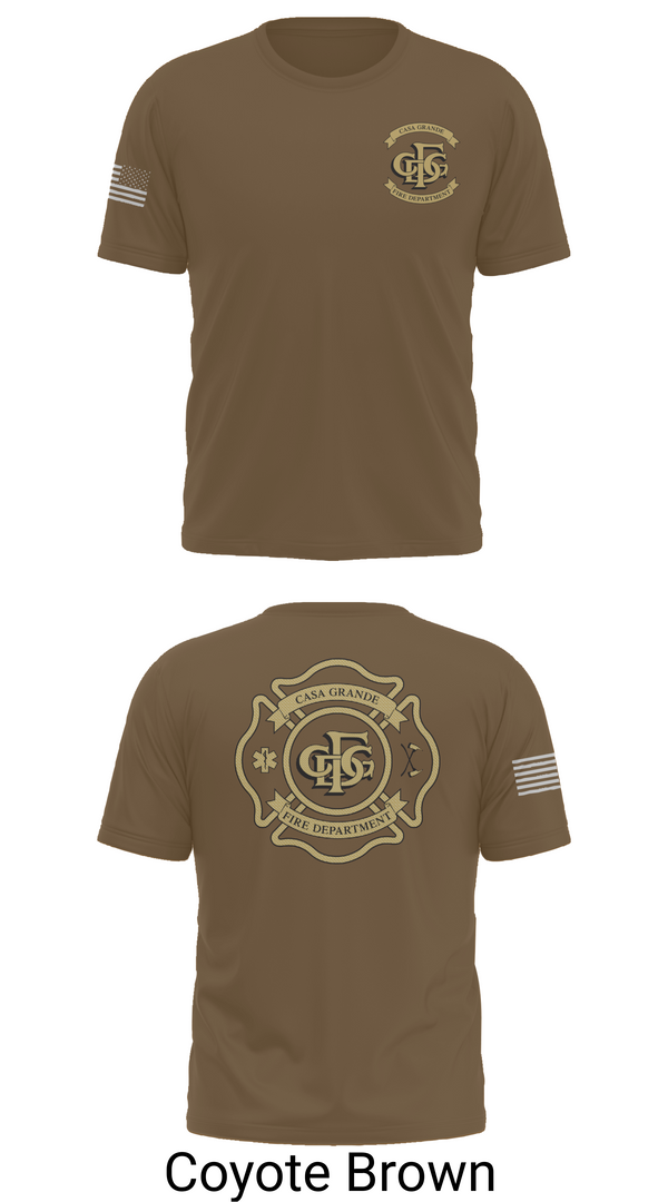 Short Sleeve Performance Shirt, Casa Grande Fire Department, , Teamtime, Team time, sublimation, custom sports apparel, team uniforms, spirit wear, spiritwear, sports uniforms, custom shirts, team store, custom team store, fundraiser sports, apparel fundraiser