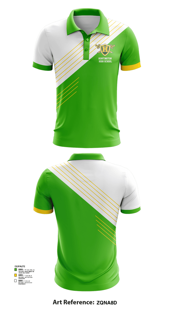 Short Sleeve Performance Polo, Huntington High School, Tennis, Teamtime, Team time, sublimation, custom sports apparel, team uniforms, spirit wear, spiritwear, sports uniforms, custom shirts, team store, custom team store, fundraiser sports, apparel fundraiser