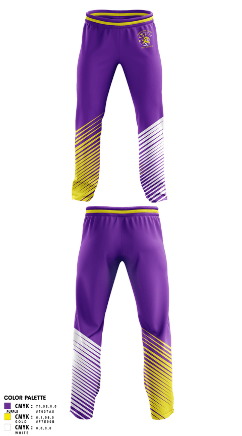 Sweatpants, Mendota High School Track and Field, Track & Field, Teamtime, Team time, sublimation, custom sports apparel, team uniforms, spirit wear, spiritwear, sports uniforms, custom shirts, team store, custom team store, fundraiser sports, apparel fundraiser