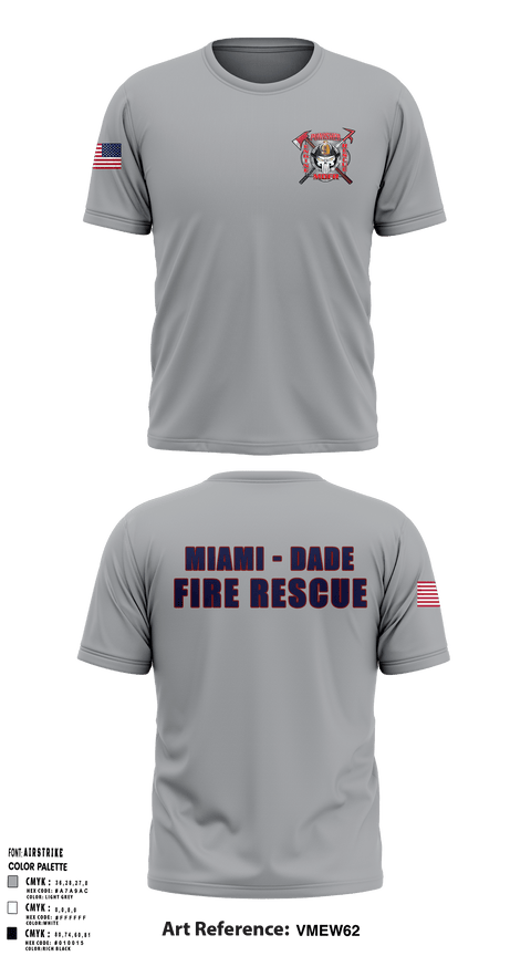 Old School Cotton Feel Shirt, Miami Dade Firehouse Shirts, , Teamtime, Team time, sublimation, custom sports apparel, team uniforms, spirit wear, spiritwear, sports uniforms, custom shirts, team store, custom team store, fundraiser sports, apparel fundraiser