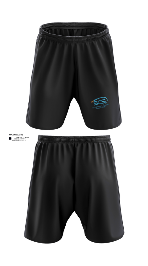 Athletic Shorts With Pockets, Superior Cabling Solutions, , Teamtime, Team time, sublimation, custom sports apparel, team uniforms, spirit wear, spiritwear, sports uniforms, custom shirts, team store, custom team store, fundraiser sports, apparel fundraiser