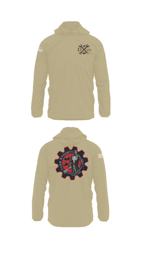 Windbreaker, D Co. 2-158th AHB, , Teamtime, Team time, sublimation, custom sports apparel, team uniforms, spirit wear, spiritwear, sports uniforms, custom shirts, team store, custom team store, fundraiser sports, apparel fundraiser