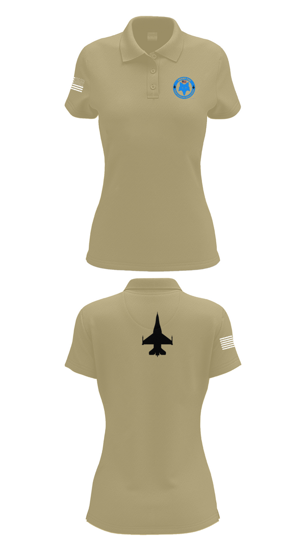 Womens Short Sleeve Performance Polo, 169th Maintenance Squadron, , Teamtime, Team time, sublimation, custom sports apparel, team uniforms, spirit wear, spiritwear, sports uniforms, custom shirts, team store, custom team store, fundraiser sports, apparel fundraiser