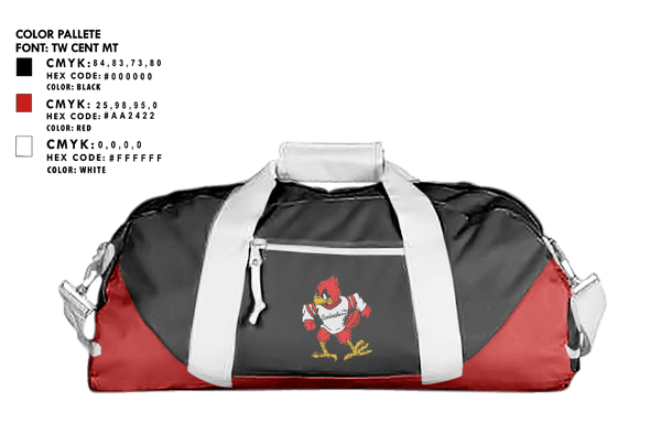 Duffle Bag, Fall Branch Middle School Track and Field, Track & Field, Teamtime, Team time, sublimation, custom sports apparel, team uniforms, spirit wear, spiritwear, sports uniforms, custom shirts, team store, custom team store, fundraiser sports, apparel fundraiser