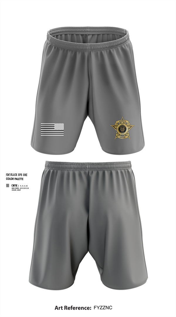 Athletic Shorts With Pockets, Hays County Sheriff’s Office, , Teamtime, Team time, sublimation, custom sports apparel, team uniforms, spirit wear, spiritwear, sports uniforms, custom shirts, team store, custom team store, fundraiser sports, apparel fundraiser