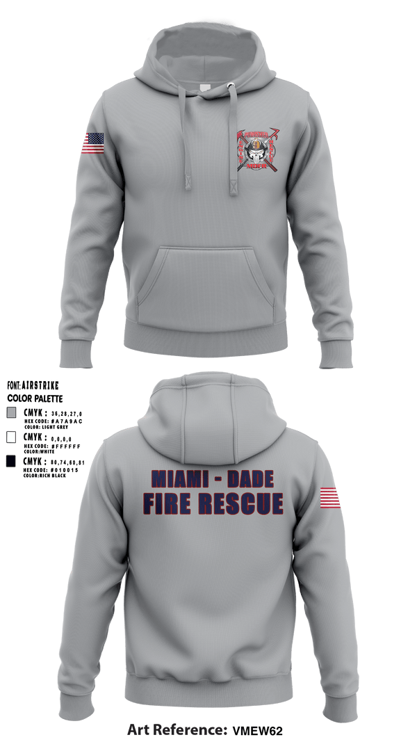 Hoodie, Miami Dade Firehouse Shirts, , Teamtime, Team time, sublimation, custom sports apparel, team uniforms, spirit wear, spiritwear, sports uniforms, custom shirts, team store, custom team store, fundraiser sports, apparel fundraiser