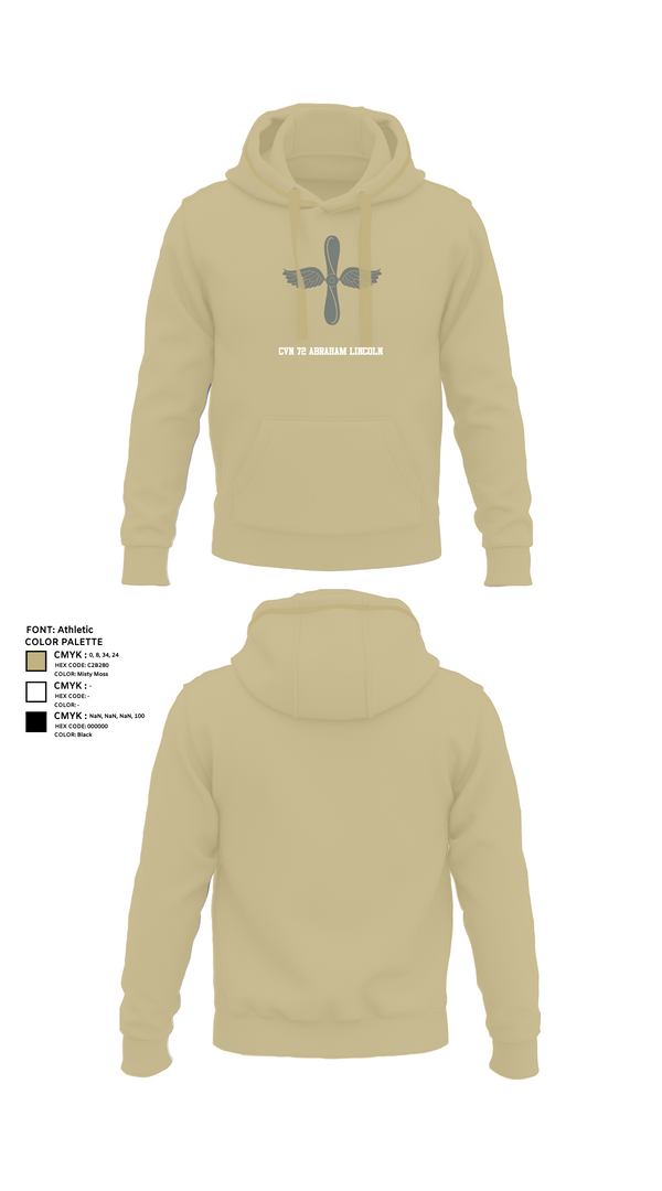 Hoodie, CVN 72 Abraham Lincoln, , Teamtime, Team time, sublimation, custom sports apparel, team uniforms, spirit wear, spiritwear, sports uniforms, custom shirts, team store, custom team store, fundraiser sports, apparel fundraiser