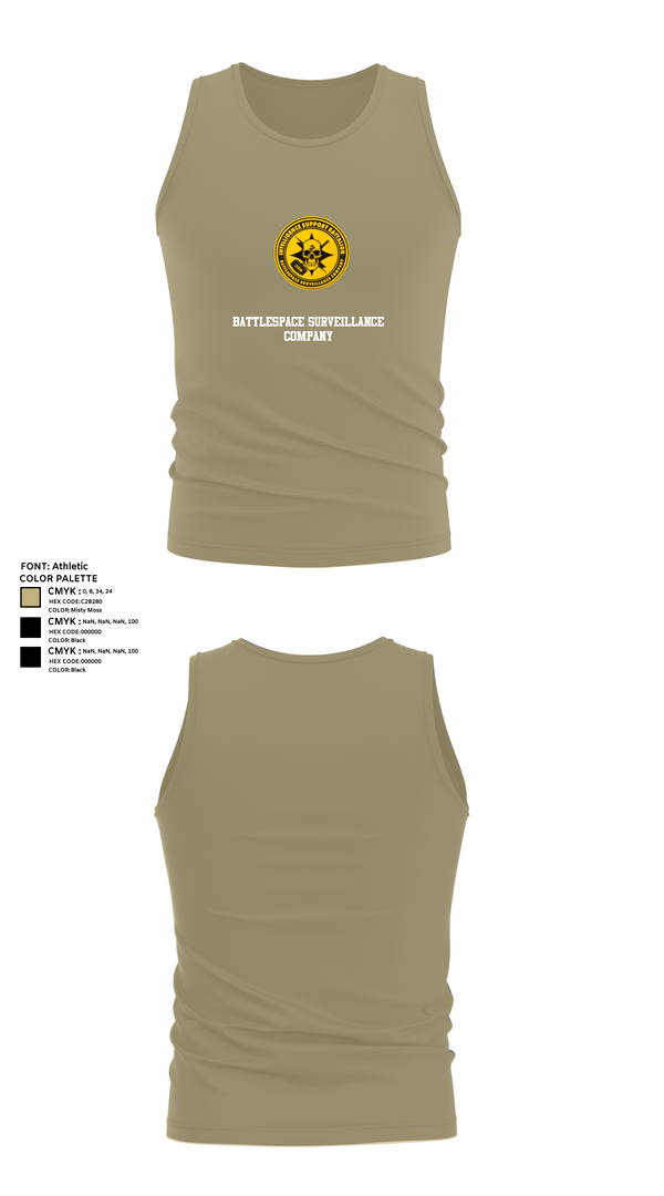 Tank Top, Battlespace Surveillance Company, , Teamtime, Team time, sublimation, custom sports apparel, team uniforms, spirit wear, spiritwear, sports uniforms, custom shirts, team store, custom team store, fundraiser sports, apparel fundraiser
