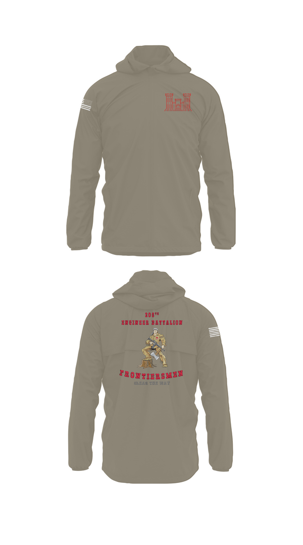 Windbreaker, 206th EN BN, , Teamtime, Team time, sublimation, custom sports apparel, team uniforms, spirit wear, spiritwear, sports uniforms, custom shirts, team store, custom team store, fundraiser sports, apparel fundraiser