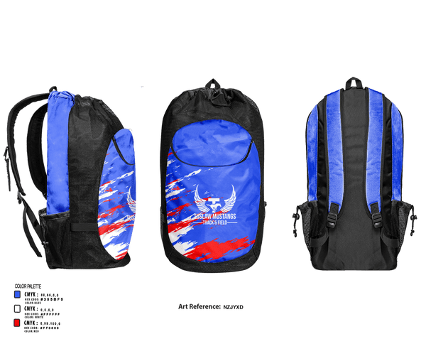 Gear Bag, Tuslaw High School Track and Field, Track & Field, Teamtime, Team time, sublimation, custom sports apparel, team uniforms, spirit wear, spiritwear, sports uniforms, custom shirts, team store, custom team store, fundraiser sports, apparel fundraiser