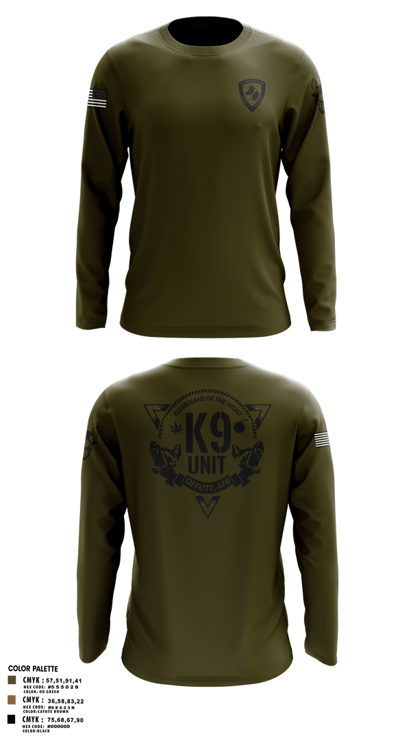 Long Sleeve Performance Shirt, Guardians of the Night, , Teamtime, Team time, sublimation, custom sports apparel, team uniforms, spirit wear, spiritwear, sports uniforms, custom shirts, team store, custom team store, fundraiser sports, apparel fundraiser
