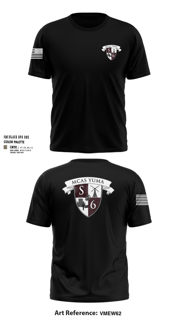 Short Sleeve Performance Shirt, MCAS Yuma Station S6, Marines, Teamtime, Team time, sublimation, custom sports apparel, team uniforms, spirit wear, spiritwear, sports uniforms, custom shirts, team store, custom team store, fundraiser sports, apparel fundraiser