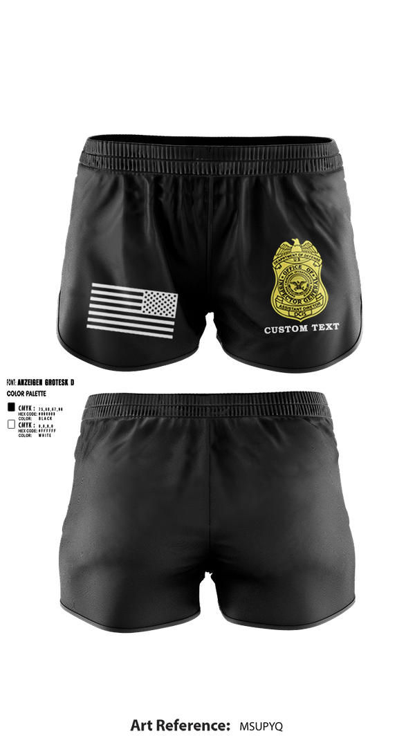 Ranger Panties, Defense Criminal Investigative Service Transnational Operations Field Office Alexandria VA, , Teamtime, Team time, sublimation, custom sports apparel, team uniforms, spirit wear, spiritwear, sports uniforms, custom shirts, team store, custom team store, fundraiser sports, apparel fundraiser