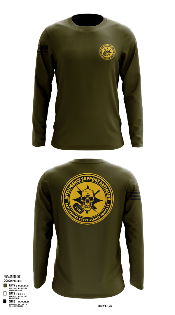 Long Sleeve Performance Shirt, Battlespace Surveillance Company, , Teamtime, Team time, sublimation, custom sports apparel, team uniforms, spirit wear, spiritwear, sports uniforms, custom shirts, team store, custom team store, fundraiser sports, apparel fundraiser