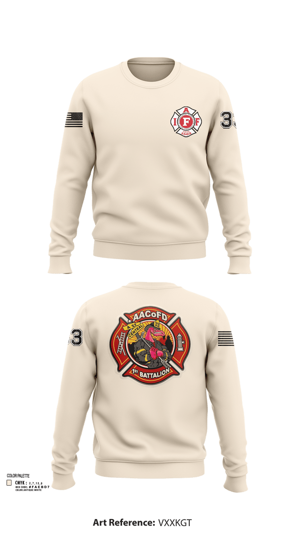 Crew Neck Sweatshirt, Glen Burnie, Fire Department, Teamtime, Team time, sublimation, custom sports apparel, team uniforms, spirit wear, spiritwear, sports uniforms, custom shirts, team store, custom team store, fundraiser sports, apparel fundraiser