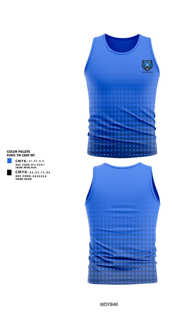 Tank Top, Cubs Cheer, Cheer, Teamtime, Team time, sublimation, custom sports apparel, team uniforms, spirit wear, spiritwear, sports uniforms, custom shirts, team store, custom team store, fundraiser sports, apparel fundraiser