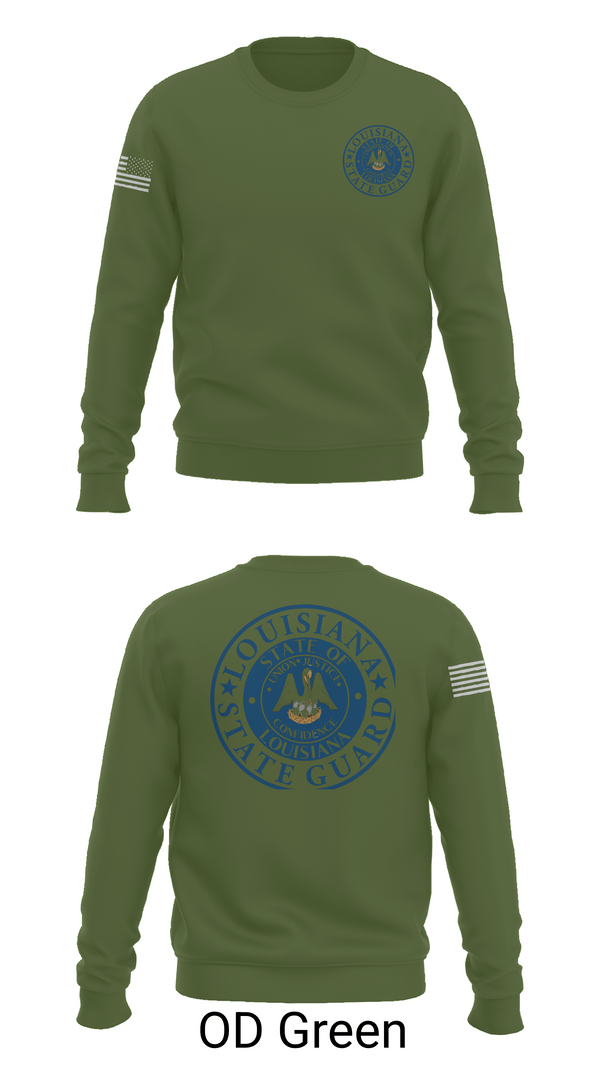 Crew Neck Sweatshirt, 1st Area Command, , Teamtime, Team time, sublimation, custom sports apparel, team uniforms, spirit wear, spiritwear, sports uniforms, custom shirts, team store, custom team store, fundraiser sports, apparel fundraiser