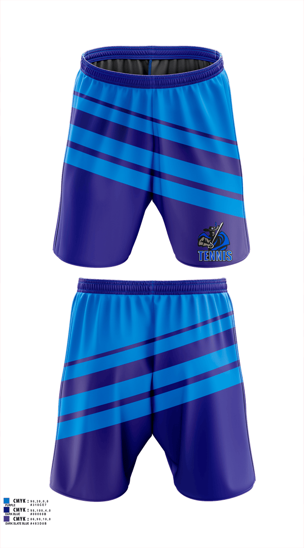 Athletic Shorts With Pockets, ST. THOMAS MORE, Tennis, Teamtime, Team time, sublimation, custom sports apparel, team uniforms, spirit wear, spiritwear, sports uniforms, custom shirts, team store, custom team store, fundraiser sports, apparel fundraiser