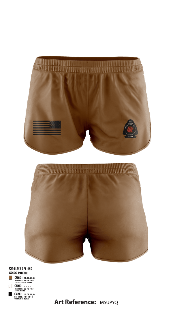 Ranger Panties, , Army, Teamtime, Team time, sublimation, custom sports apparel, team uniforms, spirit wear, spiritwear, sports uniforms, custom shirts, team store, custom team store, fundraiser sports, apparel fundraiser