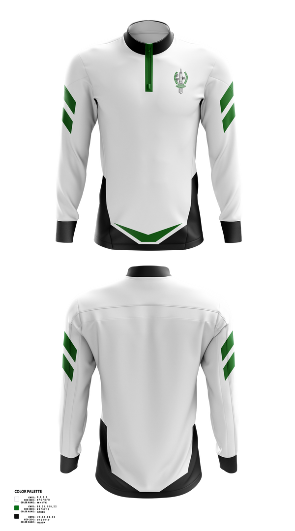 Quarter Zip Jacket, KC Miami Central Men's Basketball, Men's Basketball, Teamtime, Team time, sublimation, custom sports apparel, team uniforms, spirit wear, spiritwear, sports uniforms, custom shirts, team store, custom team store, fundraiser sports, apparel fundraiser