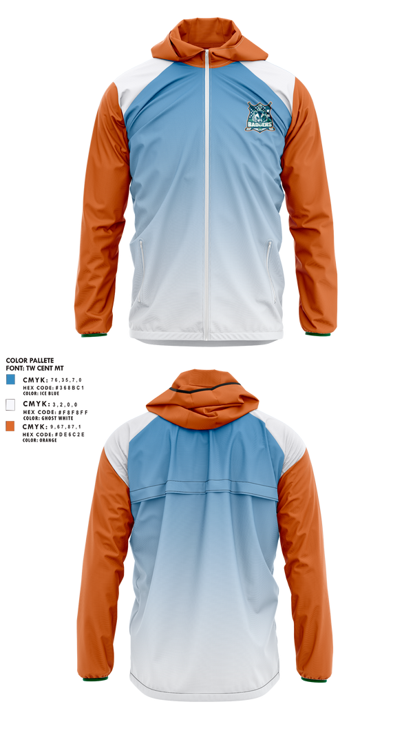 Windbreaker, Detroit PAL Hockey, Ice Hockey, Teamtime, Team time, sublimation, custom sports apparel, team uniforms, spirit wear, spiritwear, sports uniforms, custom shirts, team store, custom team store, fundraiser sports, apparel fundraiser