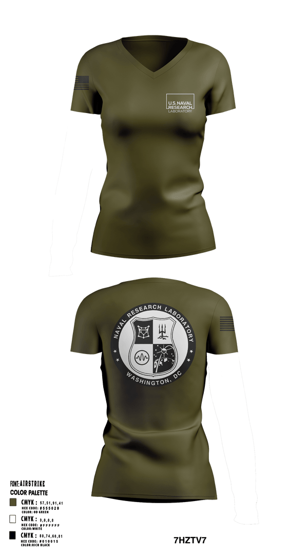 Womens Short Sleeve Vneck Shirt, Naval Research Lab, , Teamtime, Team time, sublimation, custom sports apparel, team uniforms, spirit wear, spiritwear, sports uniforms, custom shirts, team store, custom team store, fundraiser sports, apparel fundraiser