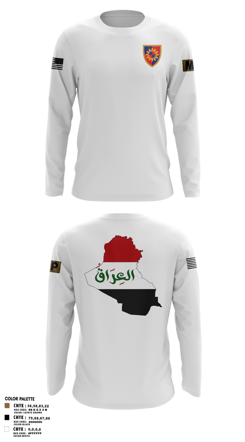 Long Sleeve Performance Shirt, 617th MP DET, , Teamtime, Team time, sublimation, custom sports apparel, team uniforms, spirit wear, spiritwear, sports uniforms, custom shirts, team store, custom team store, fundraiser sports, apparel fundraiser