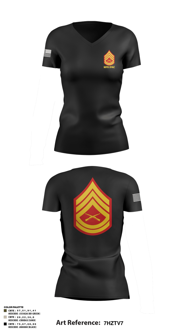 Womens Short Sleeve Vneck Shirt, MFR IPAC, , Teamtime, Team time, sublimation, custom sports apparel, team uniforms, spirit wear, spiritwear, sports uniforms, custom shirts, team store, custom team store, fundraiser sports, apparel fundraiser