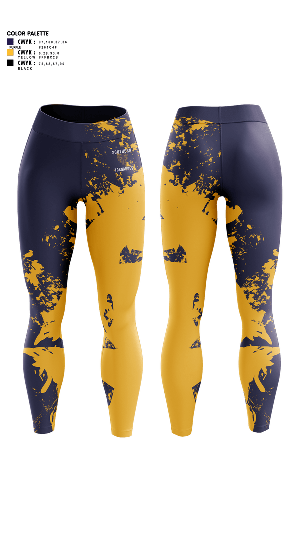 Womens Leggings, Southern Middle School Track and Field, Track & Field, Teamtime, Team time, sublimation, custom sports apparel, team uniforms, spirit wear, spiritwear, sports uniforms, custom shirts, team store, custom team store, fundraiser sports, apparel fundraiser