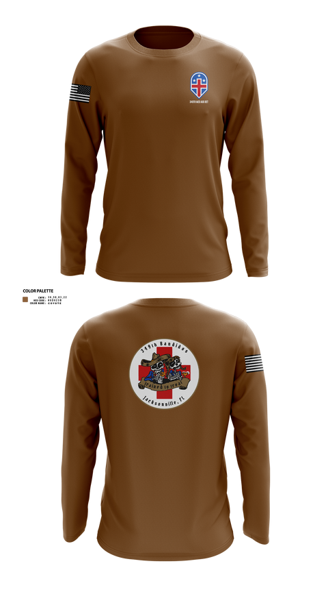 Long Sleeve Performance Shirt, 349th Medical Augmentation Det., , Teamtime, Team time, sublimation, custom sports apparel, team uniforms, spirit wear, spiritwear, sports uniforms, custom shirts, team store, custom team store, fundraiser sports, apparel fundraiser