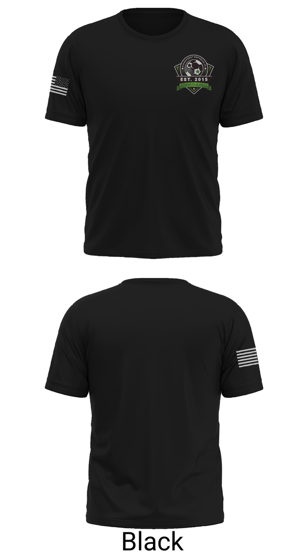 Old School Cotton Feel Shirt, Ridgecrest Republic FC, Women's Soccer, Teamtime, Team time, sublimation, custom sports apparel, team uniforms, spirit wear, spiritwear, sports uniforms, custom shirts, team store, custom team store, fundraiser sports, apparel fundraiser